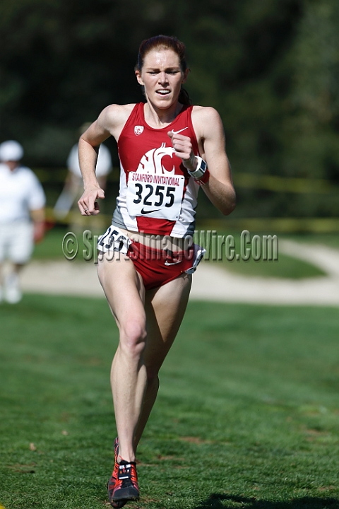 2014StanfordCollWomen-297.JPG - College race at the 2014 Stanford Cross Country Invitational, September 27, Stanford Golf Course, Stanford, California.